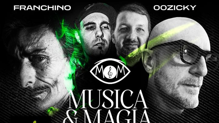Cover for event: Venerdì 3 Maggio AEGUA pres MUSICA & MAGIA w/ FRANCHINO 00ZICKY MAURIZIO BENEDETTA ANDREA PINTORI