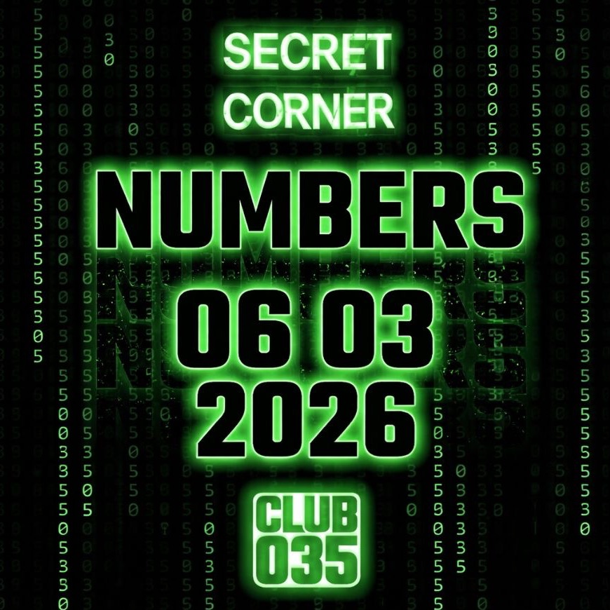 Venerdì 6 marzo  - NUMBERS