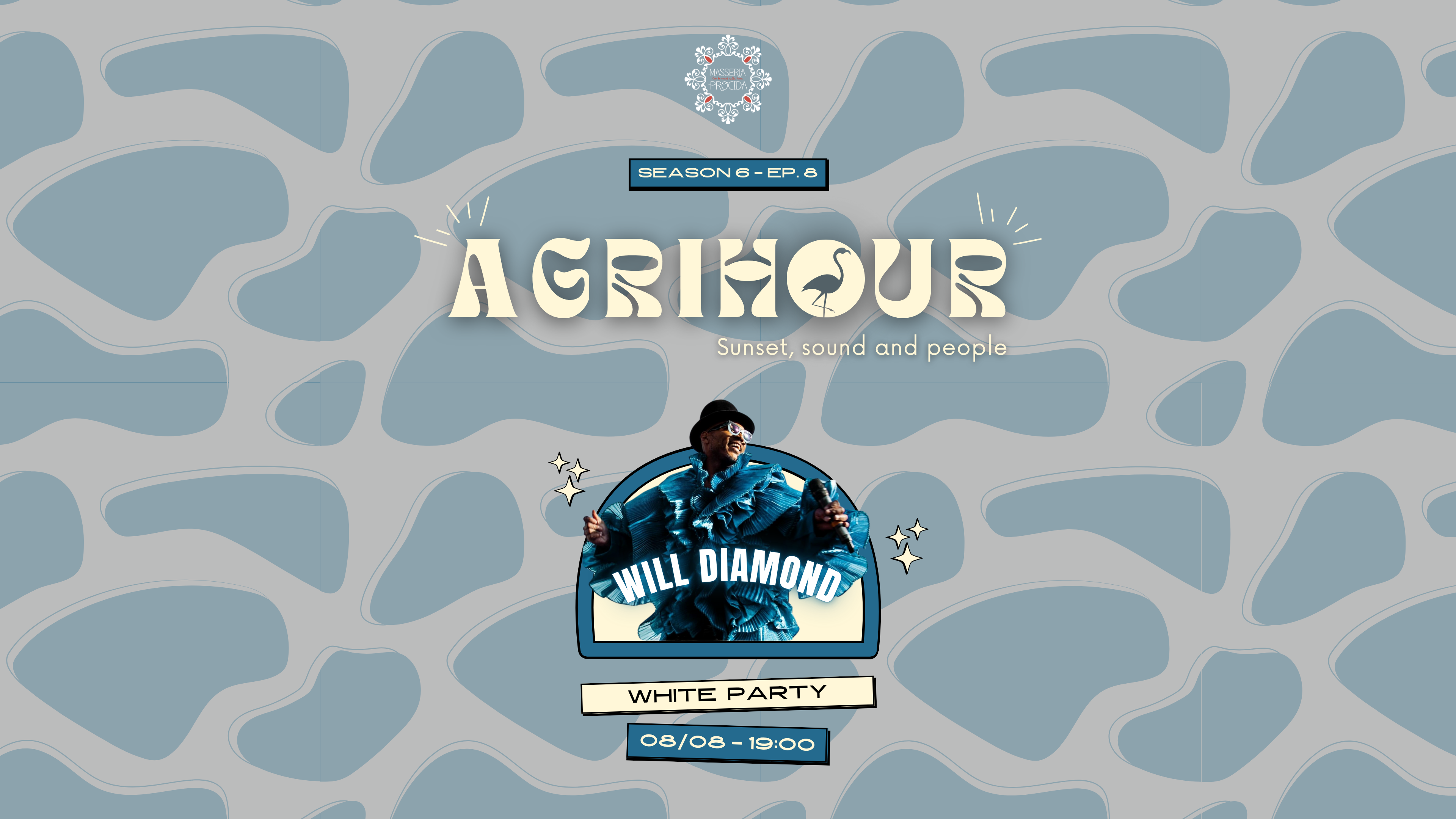 Venerdì 8 Agosto ✮ WHITE AGRIHOUR ✮ L'apericena al tramonto con WILL DIAMOND image