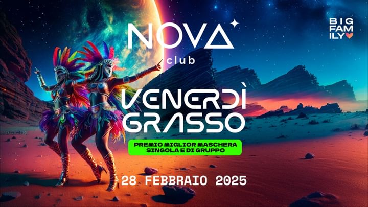 Cover for event: VENERDÌ GRASSO - VEN 28 FEB