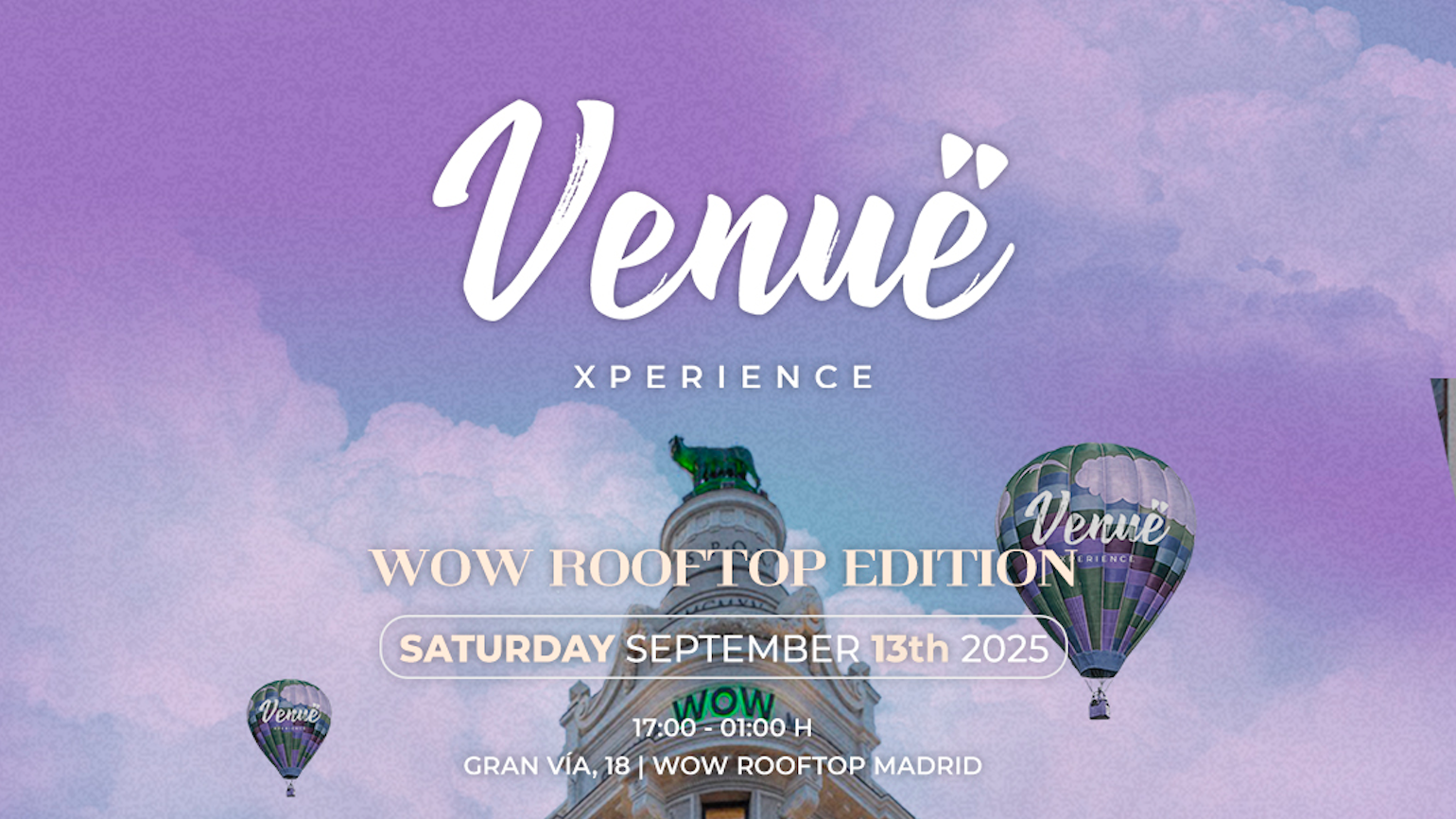 VENUE XPERIENCE | WOW ROOFTOP GRAN VIA 18 image
