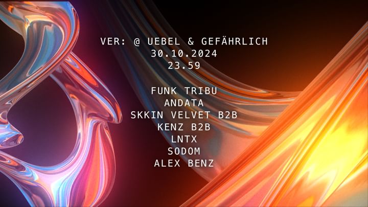 Cover for event: VER: pres. FUNK TRIBU, ANDATA, SKKIN VELVET, SODOM and more @ Uebel&Gefährlich