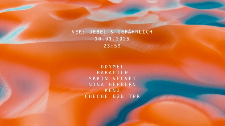 Cover for event: VER: pres: LTQB w/ ODYMEL, PARALICH, NINA HEPBURN, SKKIN VELVET and more @ Uebel&Gefährlich