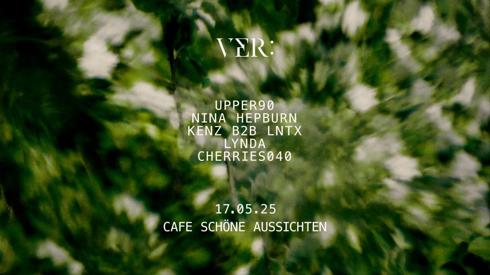VER: pres. Upper90 & Nina Hepburn and more @ Café Schöne Aussichten image
