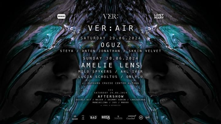 Cover for event: VER:AIR w/ AMELIE LENS, OGUZ and more - 2 DAYS OPEN AIR + AFTERSHOW - CRUISE CENTER ALTONA 