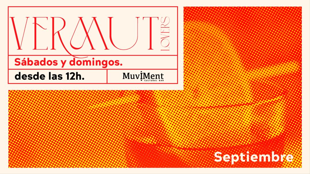 Vermut Lovers: Verde Reberde-Eventplakat