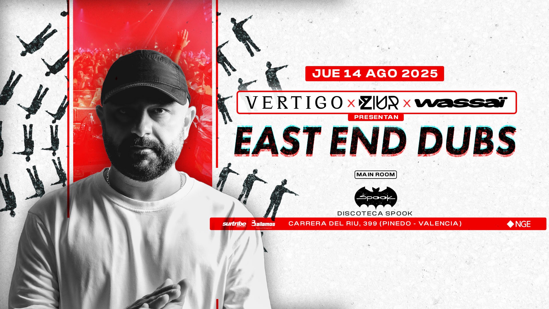 Vértigo x ZIUR x Wassaï presentan: East End Dubs image