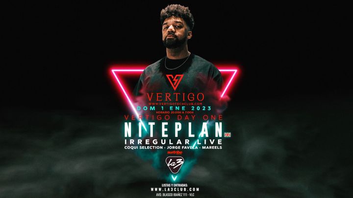 Cover for event: Vertigo. 1 Enero.  NITERPLAN (UK)