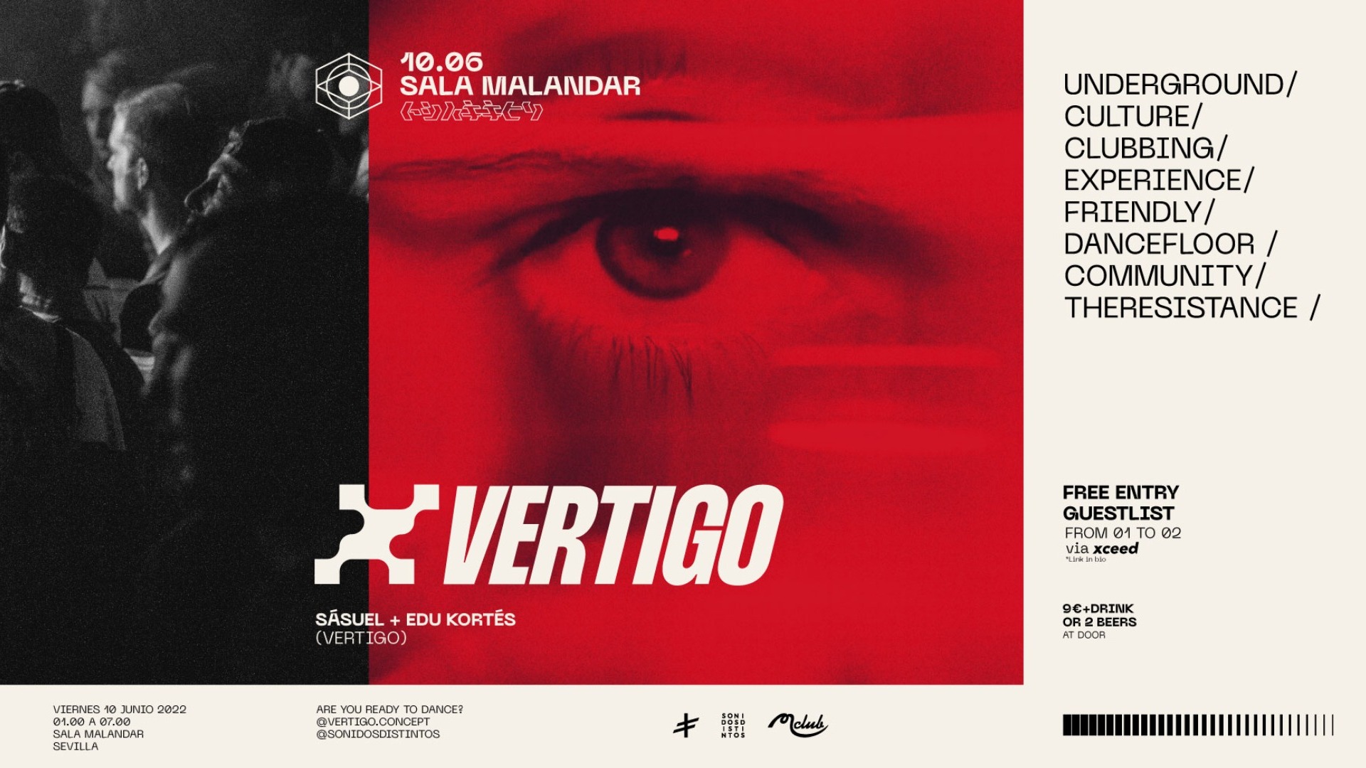 VERTIGO / Club image