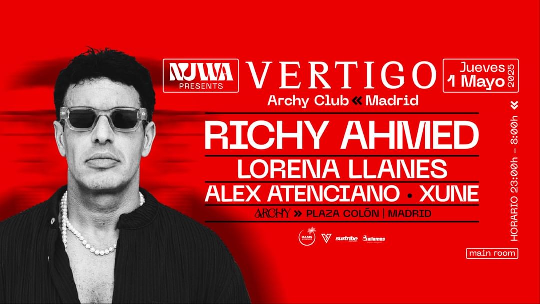 VERTIGO - RICHY AHMED-Eventplakat