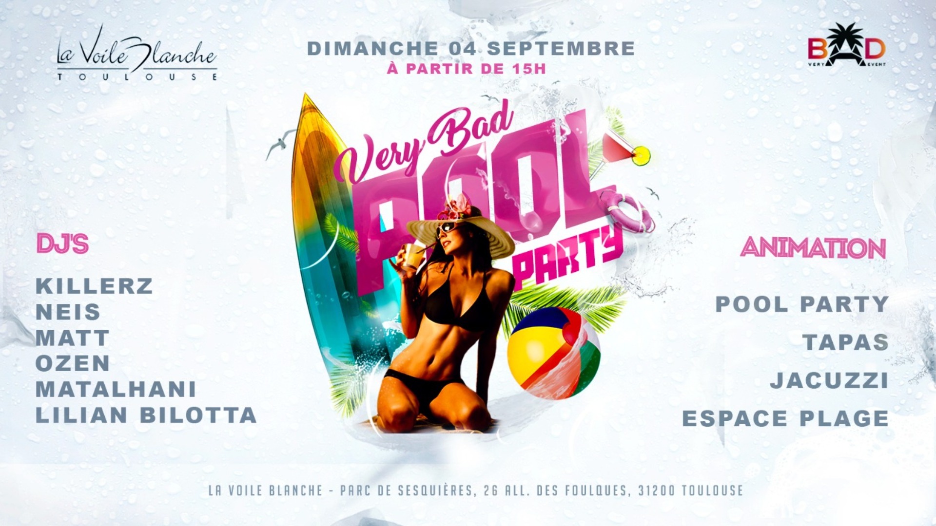 Very Bad Event - Pool Party - La Voile image