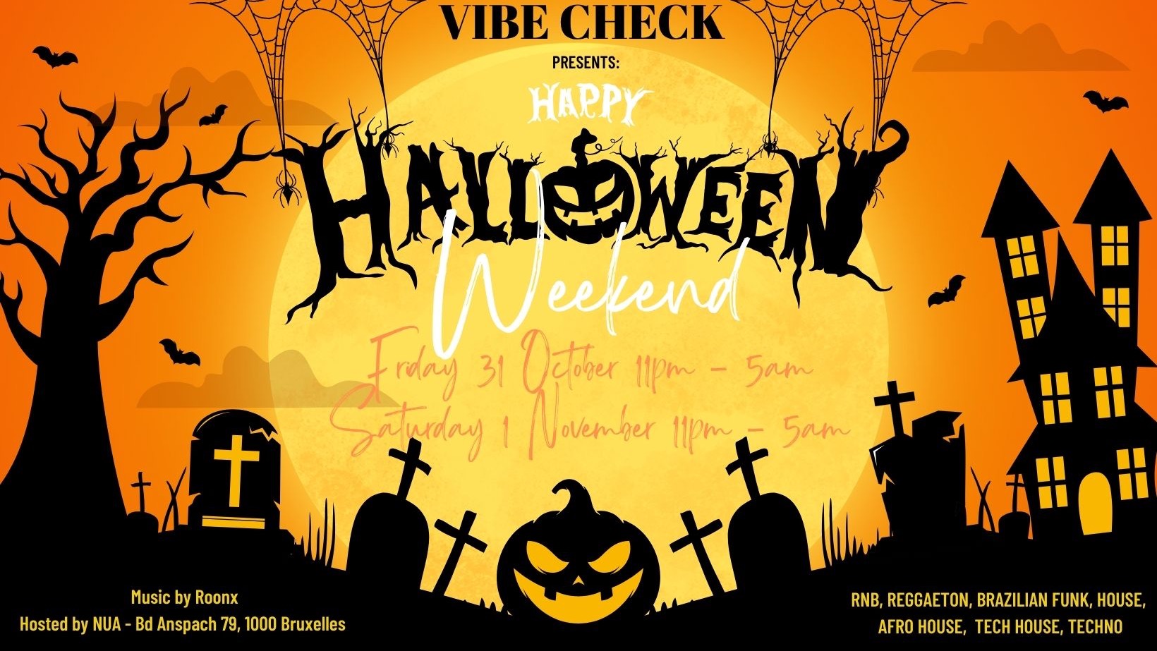 VIBE CHECK presents: Halloweekend image