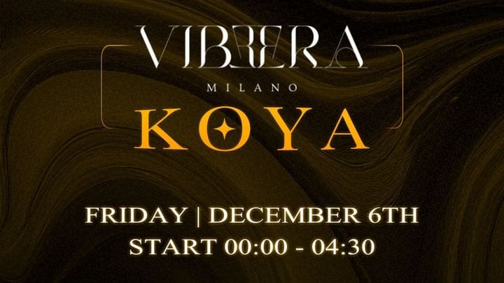 Cover for event: Vibeera with Koya