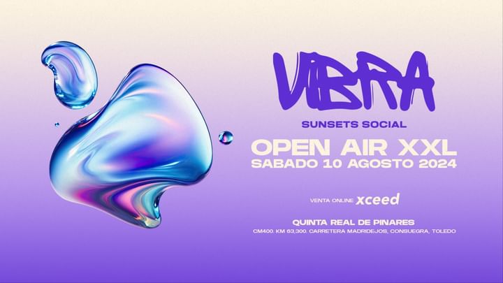 Cover for event: VIBRA SUNSETS OPEN AIR XXL @ SALA PINARES