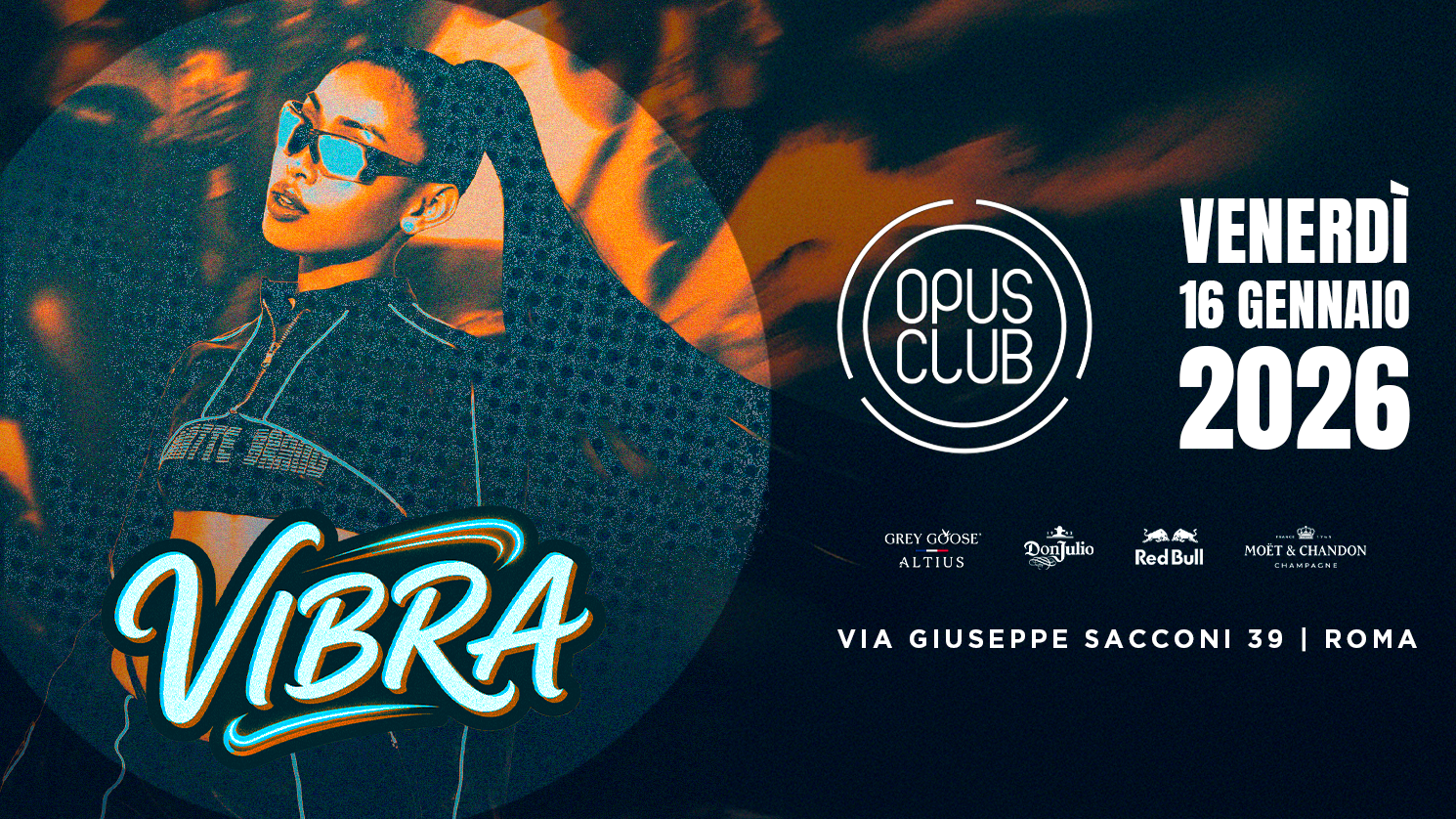 Vibra venerdì 16 gennaio 2026 @Opus Club image