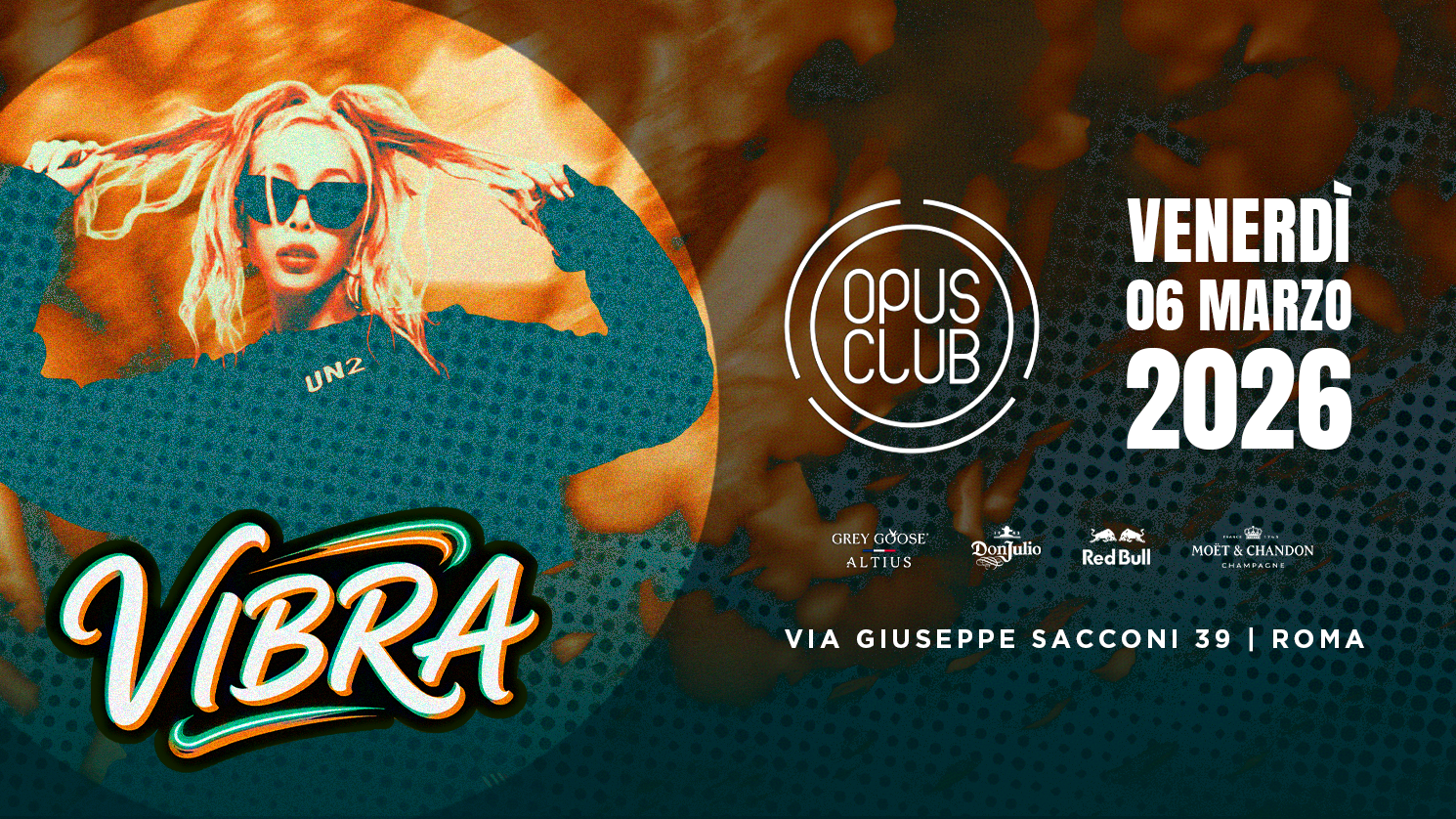 Vibra venerdì 6 marzo 2026 @Opus Club image