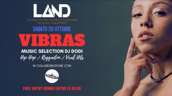 Cover for event: VIBRAS / Reggaeton Party at @land_legnano