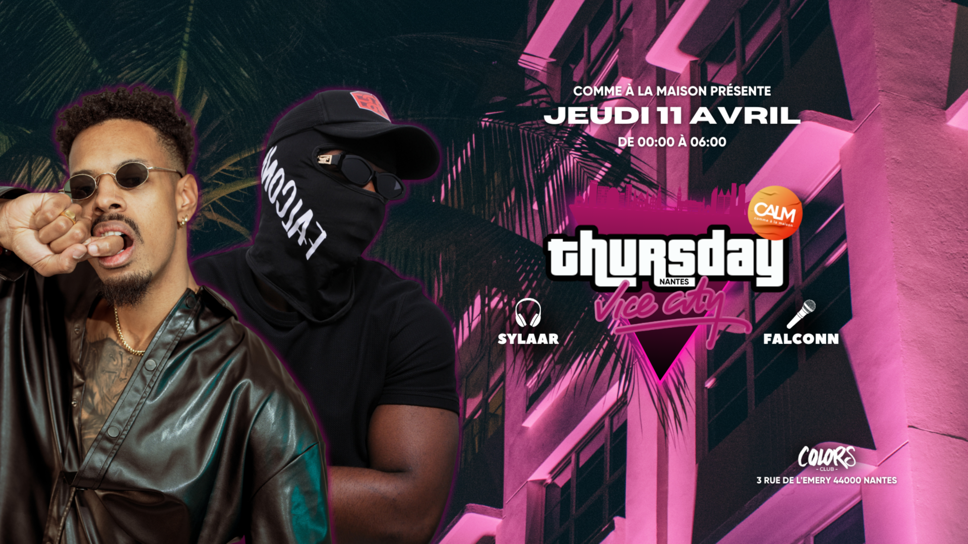 VICE CITY THURSDAY (Guest : SYLAAR & FALCONN)