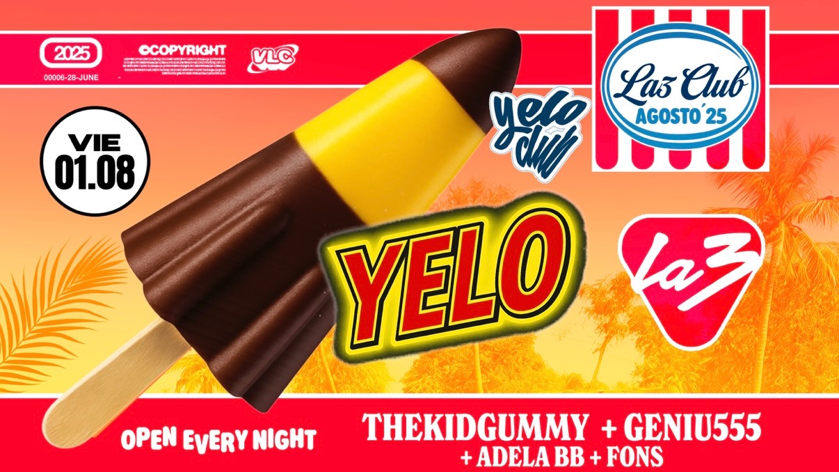 VIERNES 01 | HOUSE TOUR LA3: YELO + KidGummy + Geniu555 + Adela BB image
