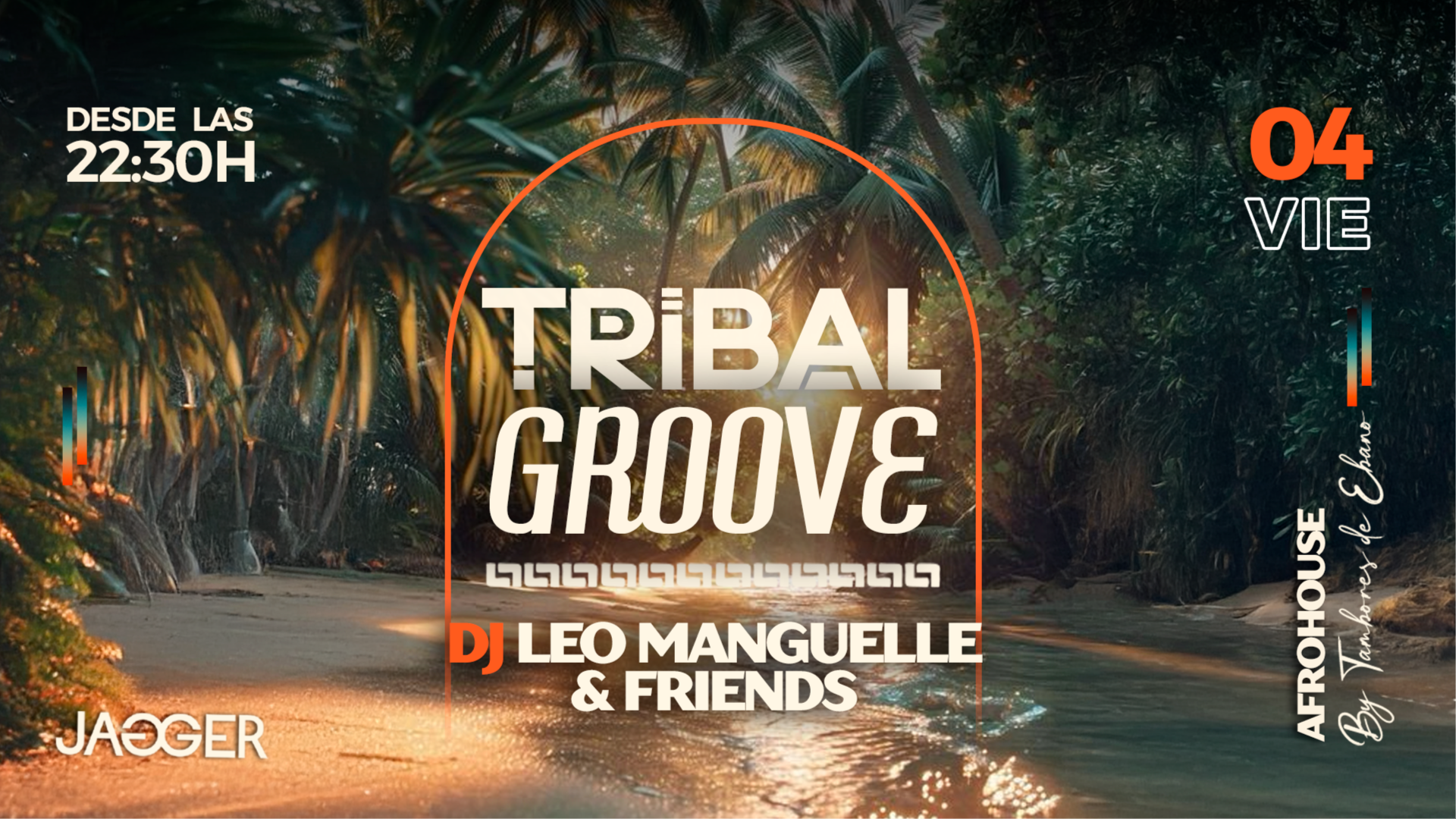 Viernes 04/07 Tribal Groove Afrohouse by Tambores de Ebano  image