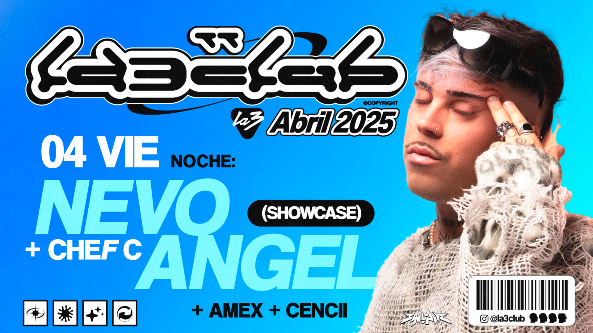 VIERNES 04 | ARDE w/ NEVO ANGEL (Showcase) + Chef C + Amex + Cencii image