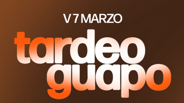 Cover for event: Viernes 07/03 Jagger Tardeo Guapo