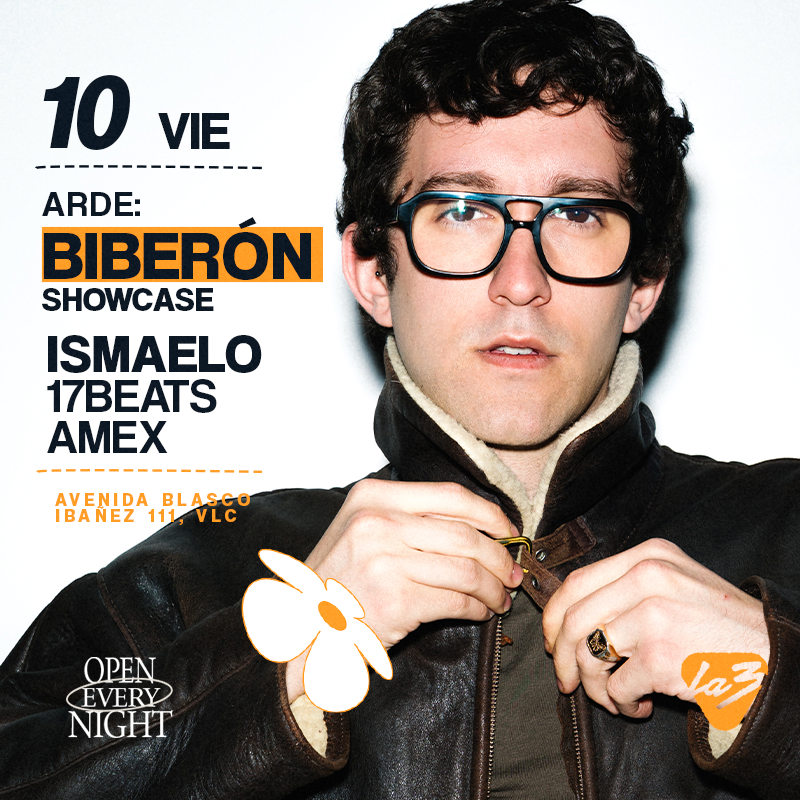 VIERNES 10 | ARDE: BIBERON SHOWCASE + 17Beats + Amex + Ismaelo image