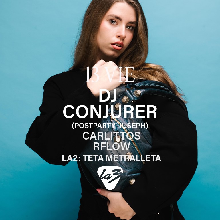 VIERNES 13 | DJ CONJURER + CARLITTOS + R-FLOW + TETA METRALLETA image