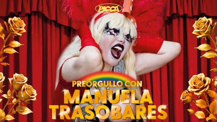 Cover for event: Viernes 14/06 // MANUELA TRASOBARES PRE-ORGULLO en PICCA