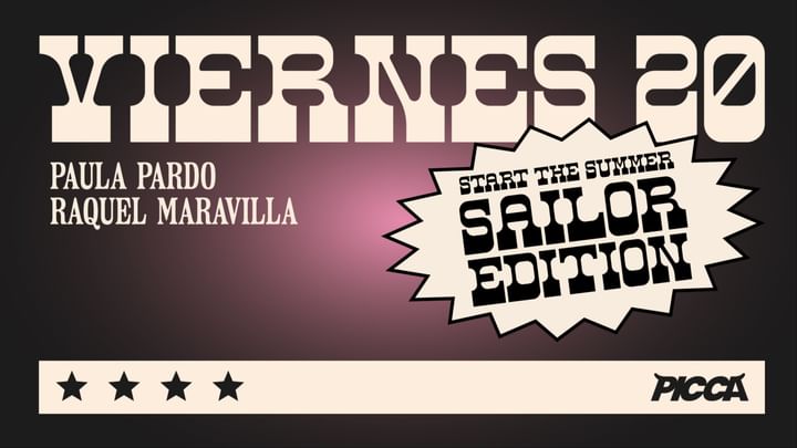 Cover for event: Viernes 20/6 PRE ORGULLO SAILOR EDITION en PICCA #FAMEFRIDAYS