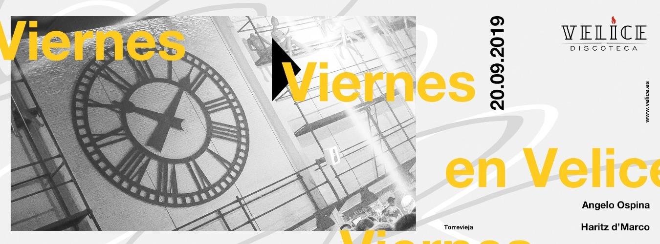 Viernes 20 de Septiembre · Velice Discoteca