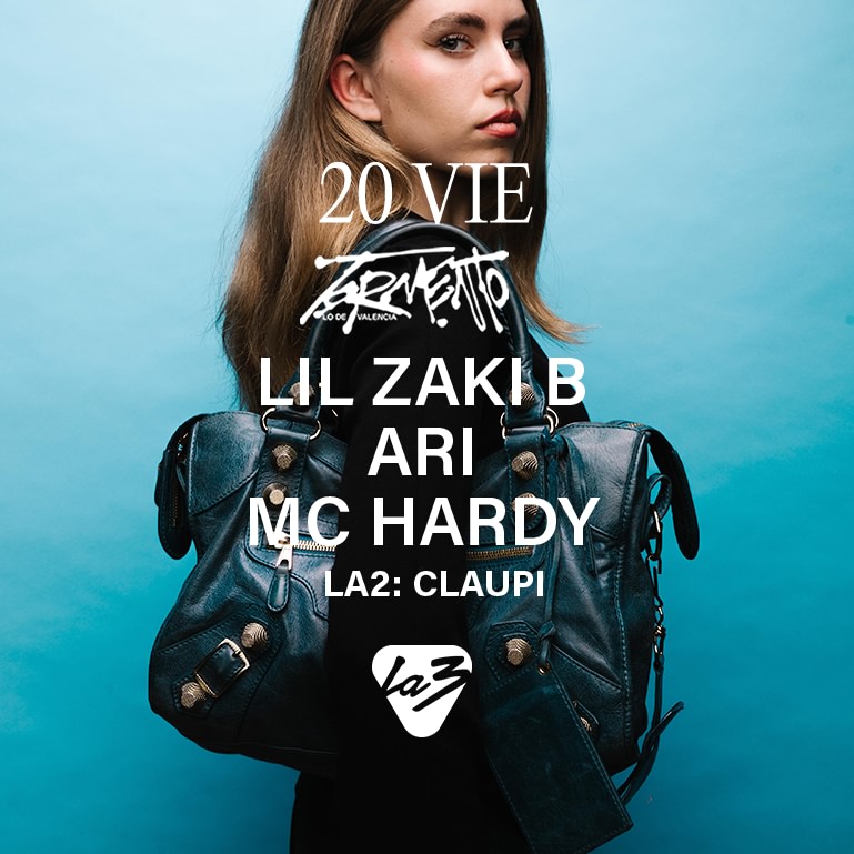VIERNES 20 | TORMENTO CLUB: LIL ZAKI B + ARI + MC HARDY + CLAUPI image