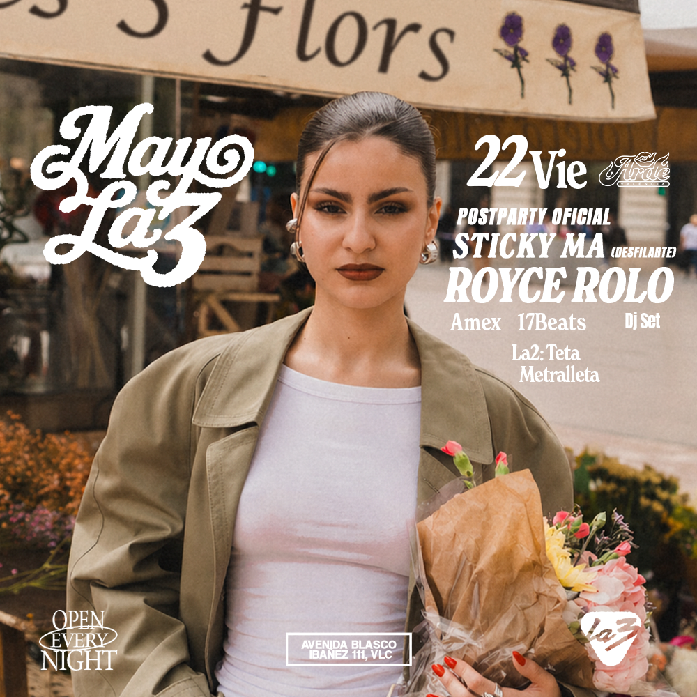 VIERNES 22 | ARDE: POSTPARTY STICKY M.A + Royce Rolo  image