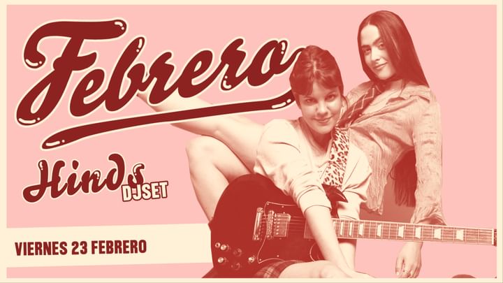 Cover for event: Viernes 23/02 // HINDS en PICCA