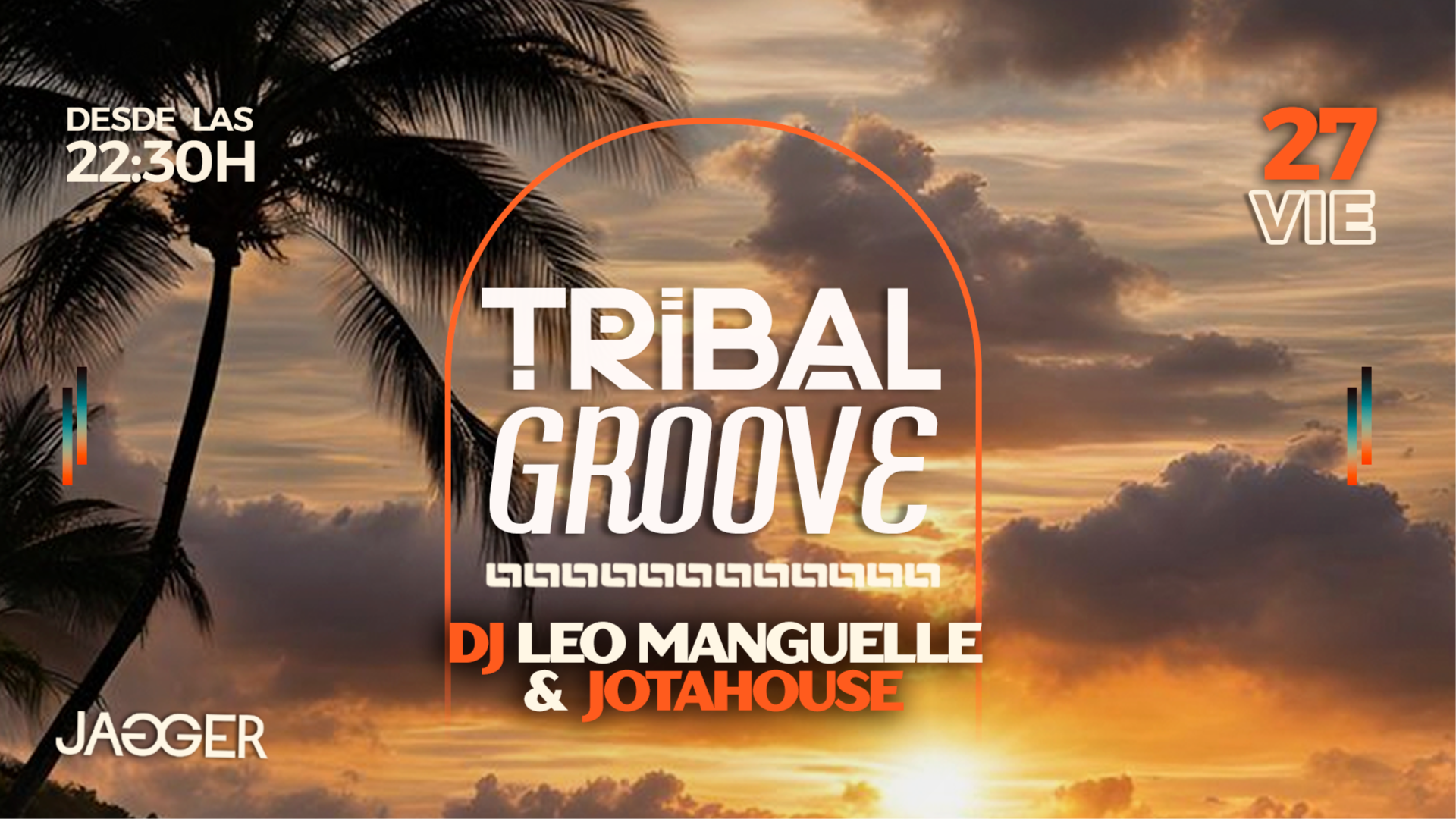Viernes 27/06 Tribal Groove Afrohouse by Tambores de Ebano  image