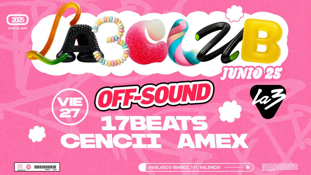 VIERNES 27 | OFF-SOUND: CENCII + AMEX + 17BEATS event cover