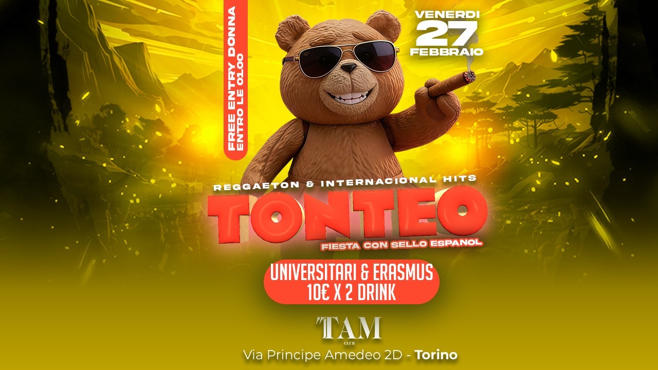 VIERNES 27.02 • TONTEO • TAM image