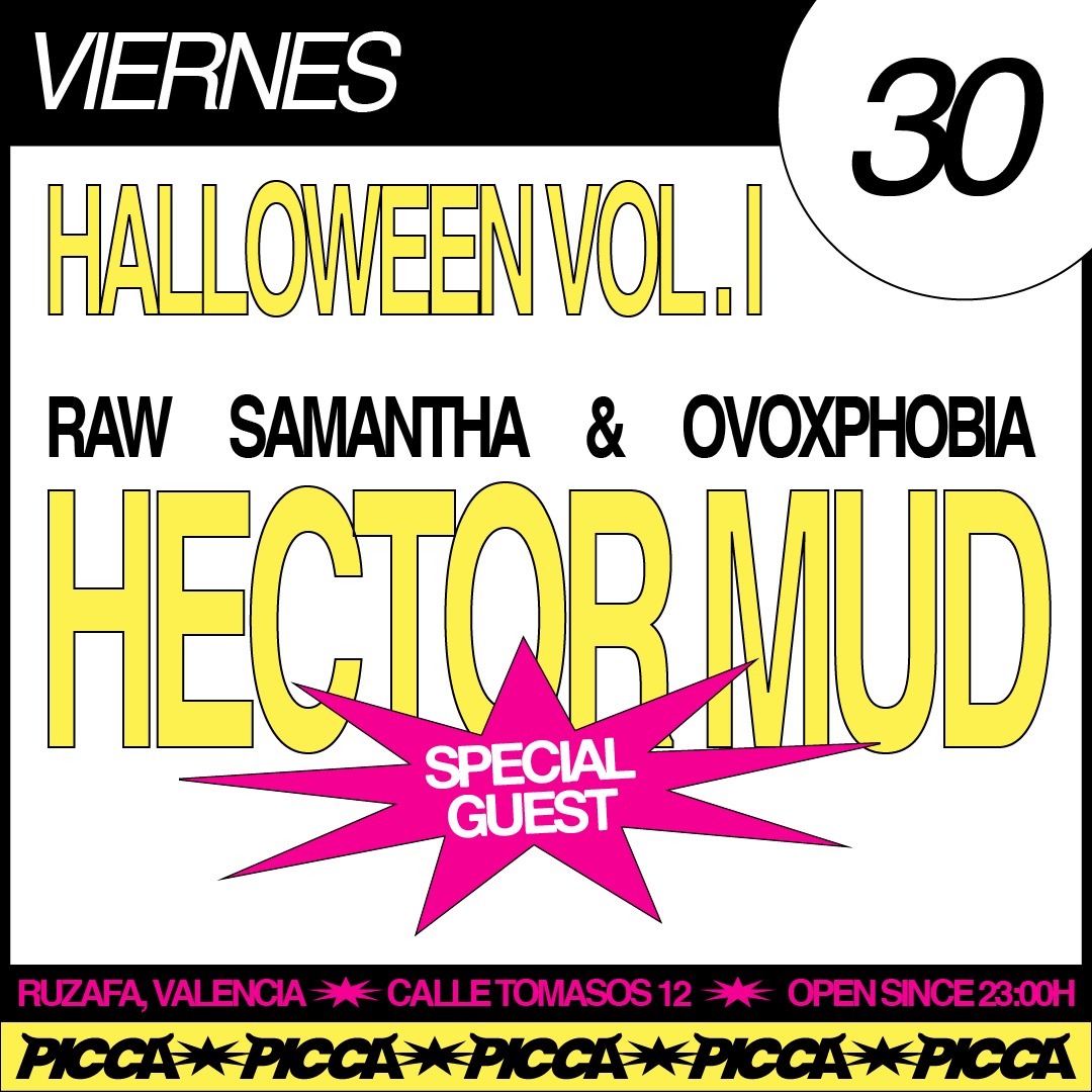Viernes 30/10 SPECIAL GUEST HECTOR MUD + EQUIPO DE ANIMACIÓN en PICCA image