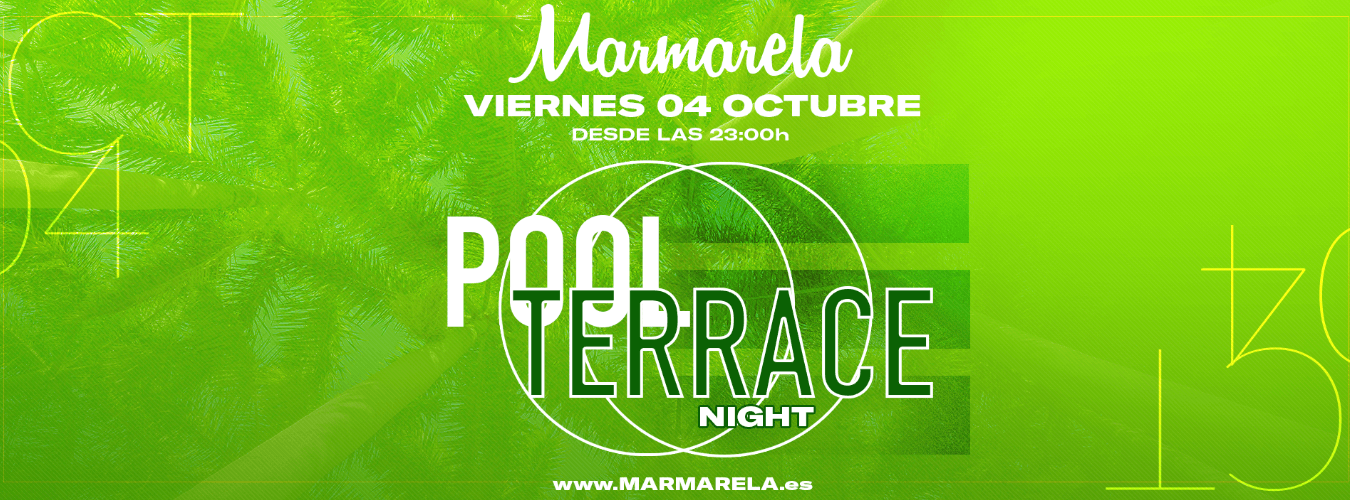 VIERNES 4 - POOL TERRACE NIGHT image