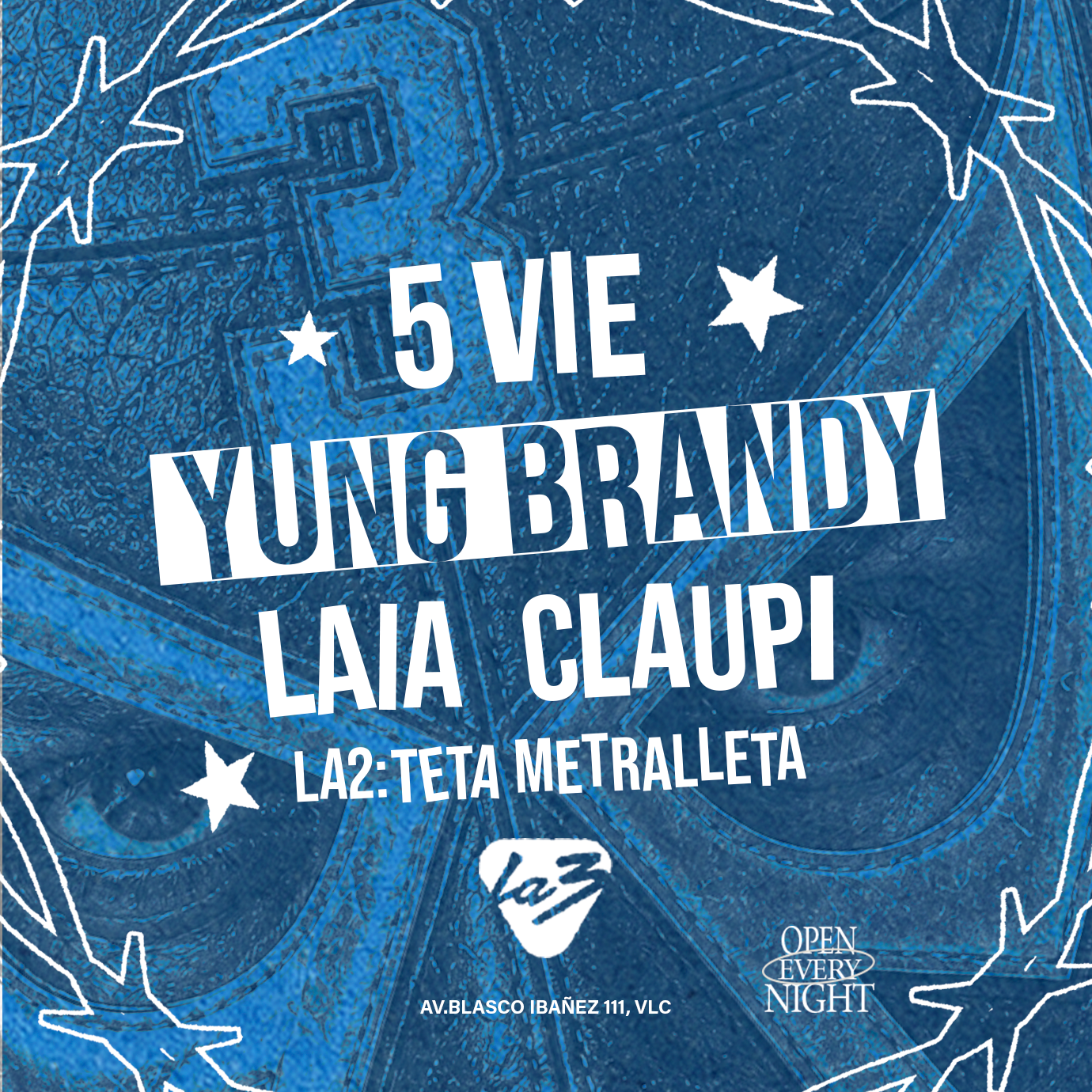 VIERNES 5 | YUNG BRANDY (SHOWCASE) + Laia Dj Set image