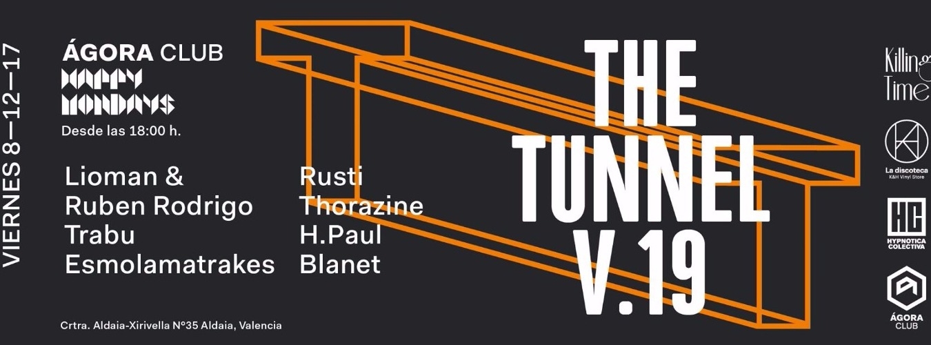 Viernes 8 de Diciembre HAPPY MONDAYS-THE TUNNEL V.19 image