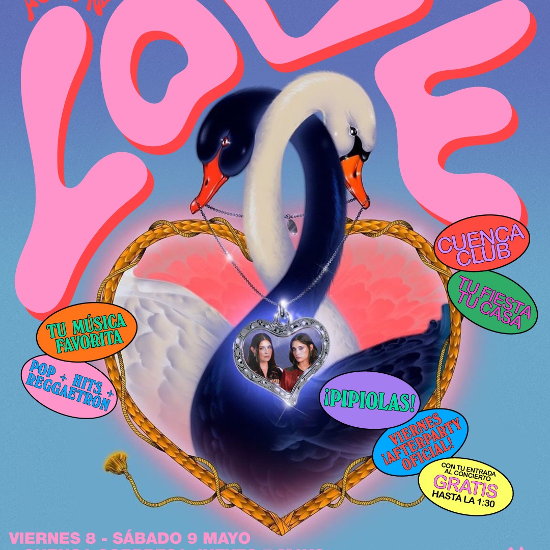 VIERNES: ALL YOU NEED IS LOVE (AfterParty Oficial PIPIOLAS) #CUENCAclub image