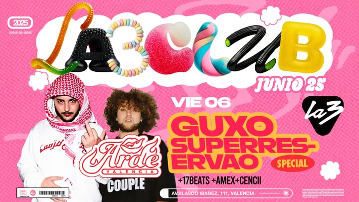 Cover for event: VIERNES | ARDE | GUXO & SUPERRESERVAO