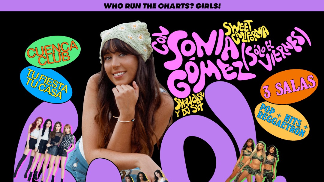 VIERNES: con SONIA GÓMEZ (Sweet California) showcase y dj set #CUENCAclub image