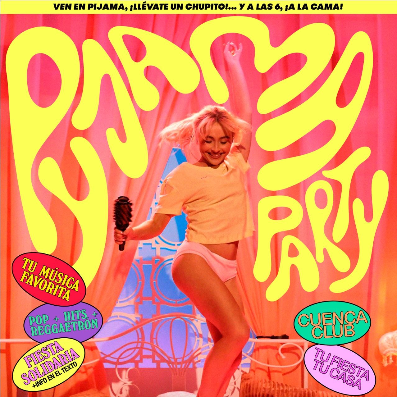 VIERNES: PYJAMA PARTY (Fiesta Solidaria) #CUENCAclub image
