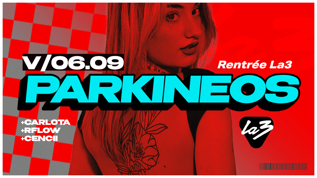 VIERNES | RENTREÉ | PARKINEOS + Calo0ta + R-flow + Cencii image