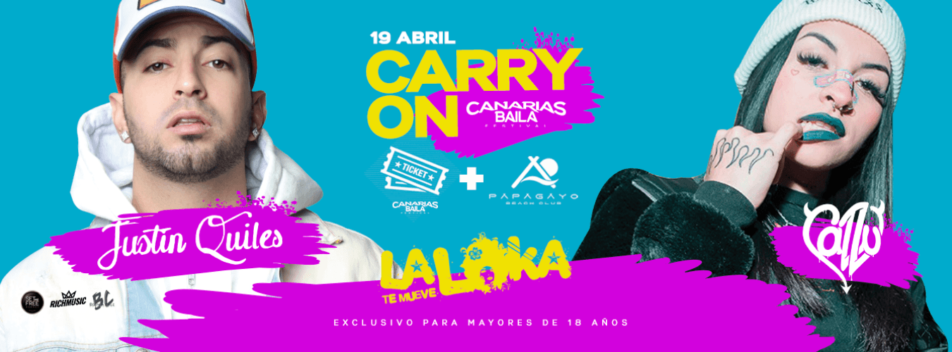 Viernes Semana Santa - J Quiles + Cazzu - Canarias Baila Carry On image