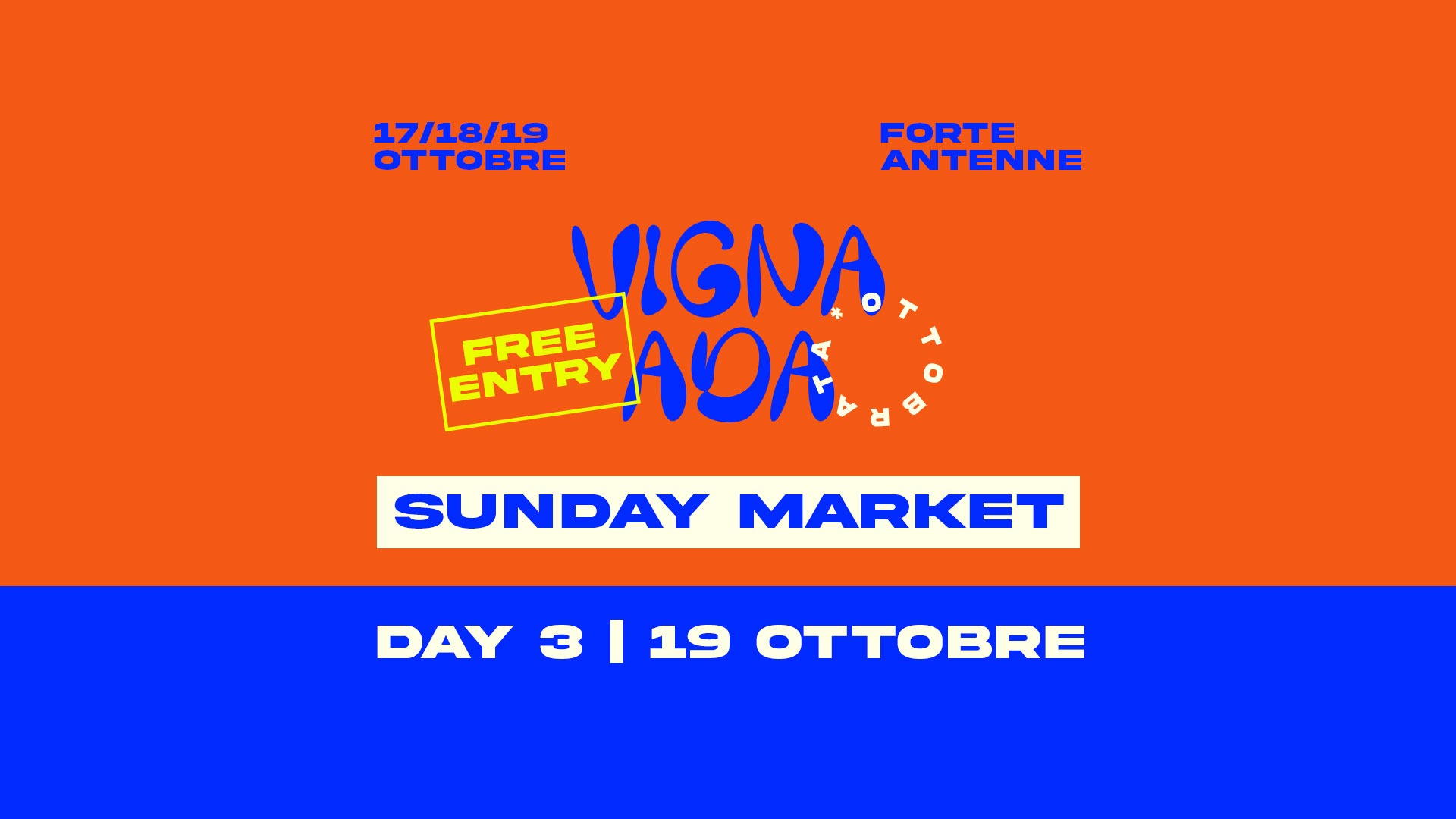 VIGNA ADA FESTIVAL DAY 3 | SUNDAY MARKET