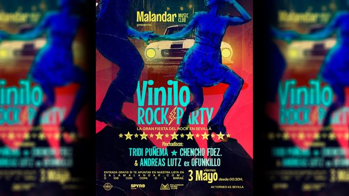 Cover for event: VINILO Rock Party / Club