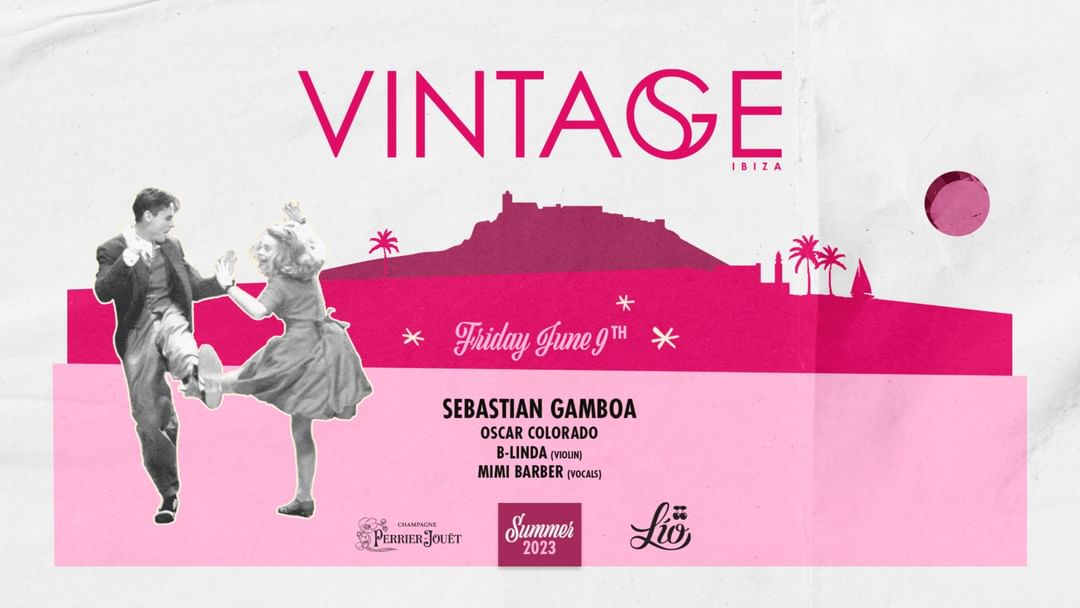 Vintage event cover